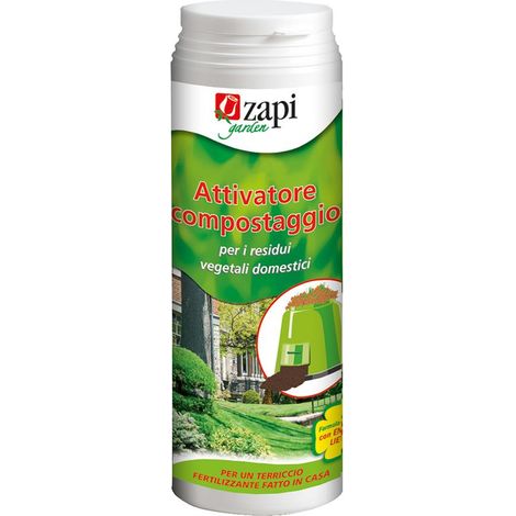 ZAPI - 450185 - ATTIVATORE COMPOST 1 Kg Attivatore naturale per il compostaggio