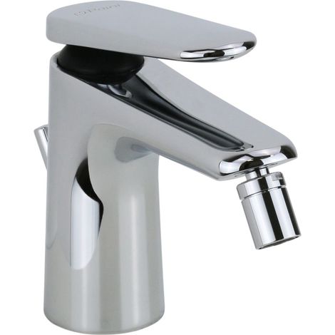 Miscelatore monocomando bidet con piletta di scarico 1"1/4 Paini Stone 95CR306  Cromo