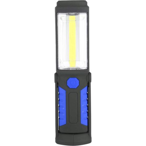Lampe de Travail LED COB 3W Rechargeable avec Support Magnétique - Lampe de Poche d'Inspection, Lampe de Camping d'Urgence pour Travail à Domicile et Kit d'Urgence (2)