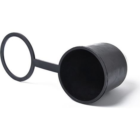 Cache-boule d'attelage universel 50 mm en plastique, protection anti-dommages pour pare-chocs, capuchon de protection pour remorque avec crochet (1/5)