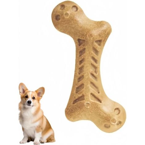 [NEVER USED] Dog chew toy made of nylon and wood