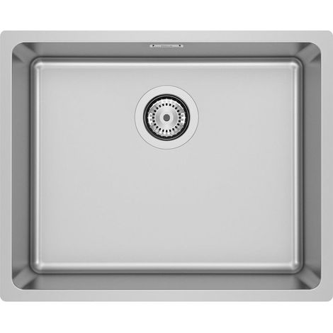 Fregadero de 1 cubeta de acero inoxidable ROMA - ROCA Medidas: 500x400x200 mm