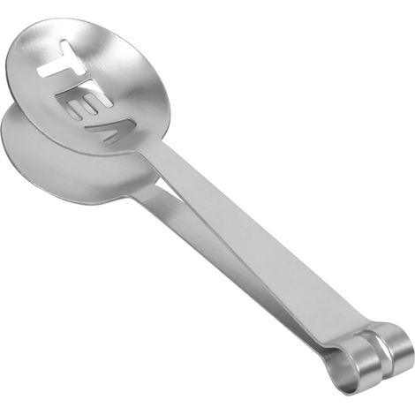 Pince à sachets de thé, presse-agrumes et passoire, 12 cm, acier inoxydable léger, outil de cuisine et de bricolage. (1/5)
