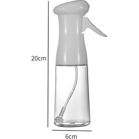 PP/PET-Sprühflasche für Speiseöl, Grillsprühflasche, 200-ml-Ölnebelsprüher für Salate, weiß (Kunststoff, in einem Beutel) (1/3)
