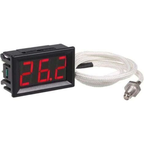 Thermomètre haute température avec affichage numérique (1/5)
