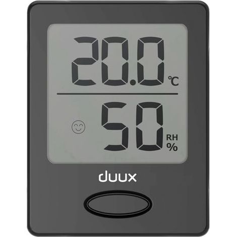 Duux Sense Hygro + Thermometer Schwarz