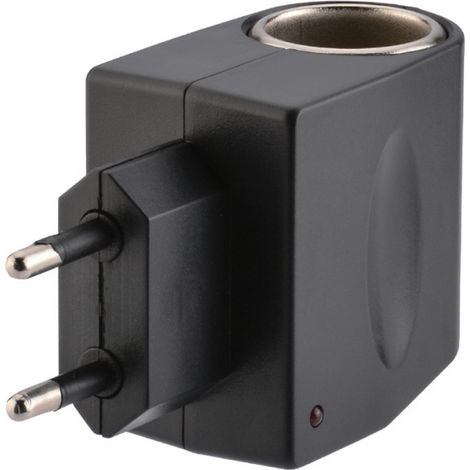 Convertidor de corriente CA 220 V a CC 12 V para coche, adaptador de corriente para encendedor de cigarrillos, toma de transformador para coche, furgoneta y camión. (1/4)