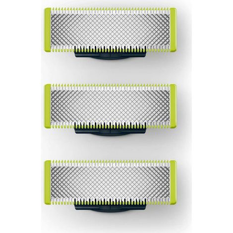 Lot de 3 lames d'origine ONEBLADE (QP230/50, QP23050) Rasoir, tondeuse (1/2)