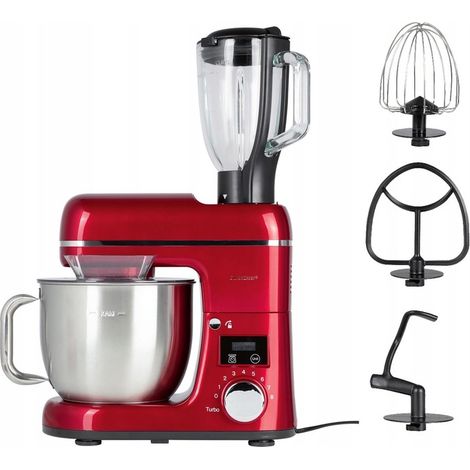 Robot culinaire rouge SilverCrest SKMW 900 A1 900 W