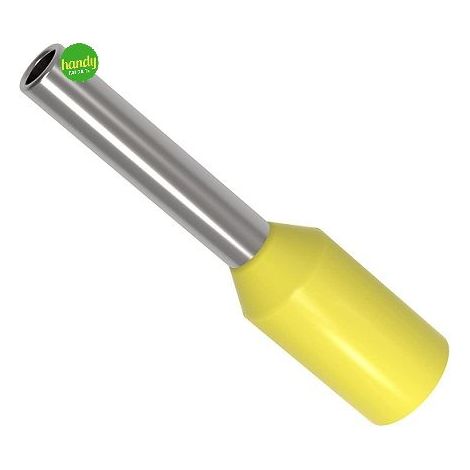 Capicorda Electraline puntale maschio 4-6mm giallo