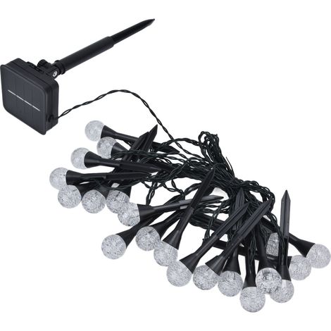 Solar-Gartenleuchte für den Außenbereich, dekorative Lichterkette mit Blasenmuster für den Rasen, Gartenstecker, Solar-Gartenlampe, warmes Licht mit eingebautem Akku (1/5)