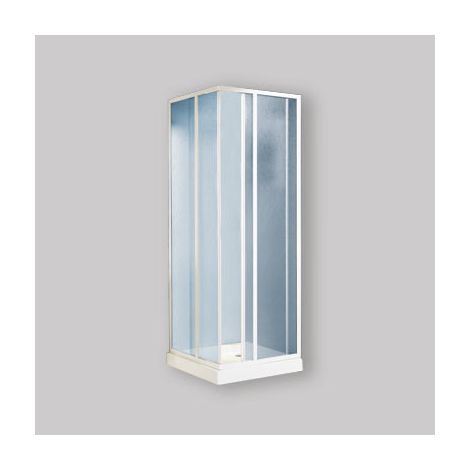 Box Doccia Angolare Smeralda - Bollicine Acrilico Rett. 68-80X108-118 Ap. 44-75 (1/5)