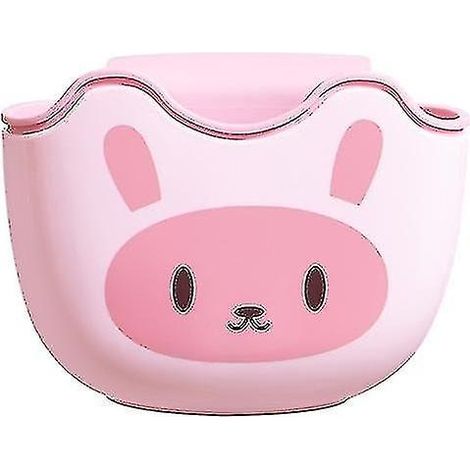 Panier de rangement pour évier de cuisine, égouttoir à éponge, porte-savon, étagère suspendue pour salle de bain, 1 pièce (rose) (1/3)