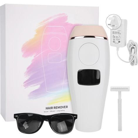 Épilateur Flash Lumière Pulsée IPL 990000, Appareil Électrique Épilation Définitive (110-240V) avec Prise UK (1/5)
