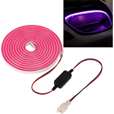 Kit de câblage pour bande lumineuse LED rose pour coffre avant de Tesla Model SX (2012-2022) (1/5)