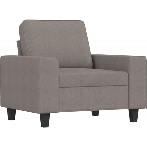 Fauteuil relax  Fauteuil Taupe 60 cm Tissu (1/5)