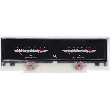 Testeur de Niveau Audio Rétroéclairé pour Amplis Voiture et Maison (1/5)