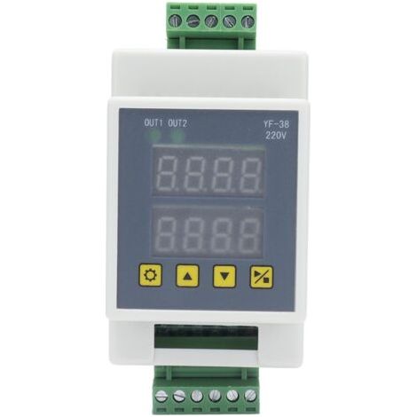Interrupteur à temporisation par impulsion YF-38 AC 220V, commande multifonction (1/5)