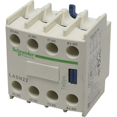 Bloque de contactos TEE 2NA/2NC LADN22 Schneider Electric