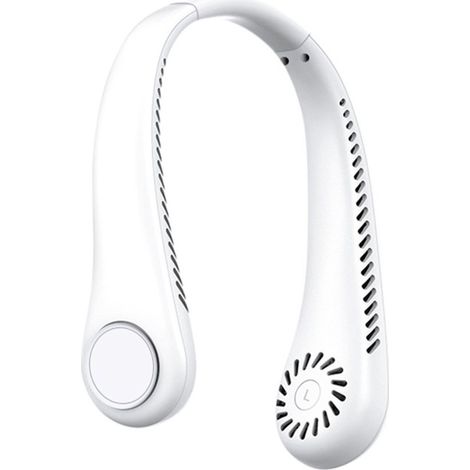 Ventilateur de cou rafraîchissant - 1800 mAh - Ventilateur de cou suspendu - Rechargeable - 3 vitesses de vent - Design ultra-silencieux (1/5)