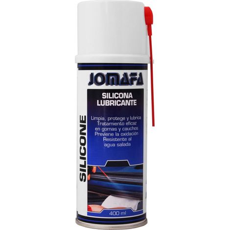 Spray SILICONA LUBRICANTE y antiadherente transparente, 400 ml