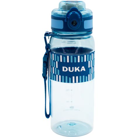 Botella de hidratación para beber agua Bidon sporting 760 ml azul duka (1/4)