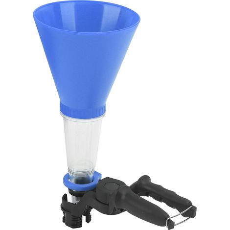 Lot de 3 entonnoirs à huile moteur universels antistatiques anticorrosion outil manuel auto bleu (1/5)