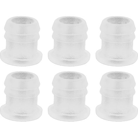 Lot de 30 attaches pour embouts auriculaires, petits tubes souples et transparents en plastique, accessoires (1/5)