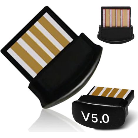 Mini adattatore Bluetooth 5.0 + EDR USB 2.0 Dongle 20m Adattatore BT Card (1/5)