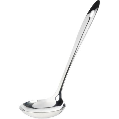 Mestolo da cucina in acciaio inox per versare zuppe e salse, 80 ml (1/5)
