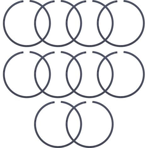 503289010, Kit de 10 segments de piston, pour Husqvarna 49 42 51 55 246 351 353 350 345 340 346 pour Jonsered 2150 cs2150 pour tronçonneuse (1/5)