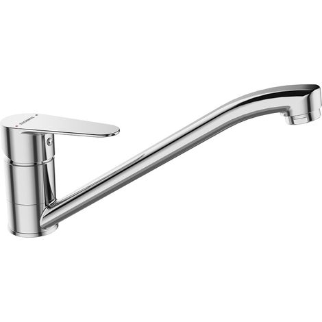 Robinet de cuisine FRESNO chromé pour lavabo sur pied Kuchinox (1/2)