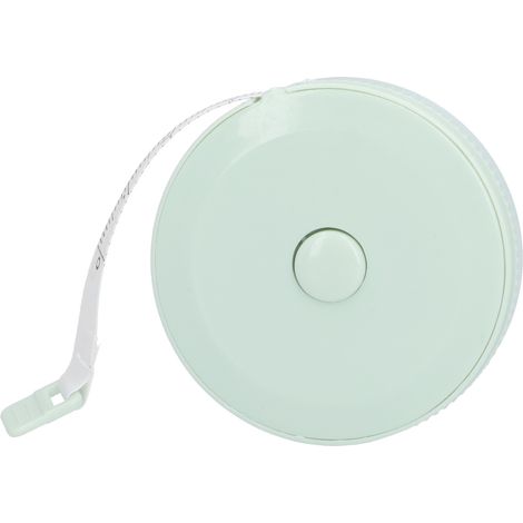 Mètre ruban souple de 1,5 m pour couture, mini mètre ruban pour la mesure du corps des filles, usage médical, vert (1/5)