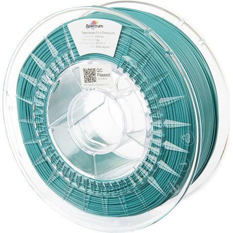 Filament 3D SPECTRUM PLA 1,75 mm bleu LAGOON 1 kg (1/2)