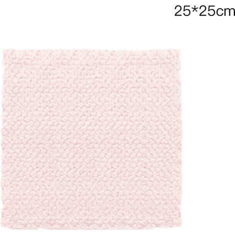 Serpette d'huile Premium - Tissu Coral Fleece 25x25cm/27x16cm, doux et absorbant, anti-bactérien naturel, lavable rapide - lot 1 (1/5)