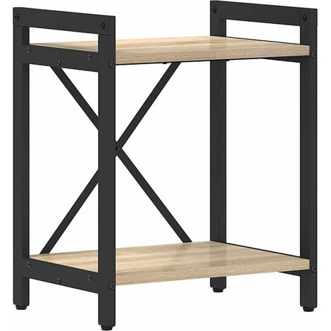Maison Exclusive - Bücherregal Sonoma-Eiche 40 x 30 x 50 cm Holzw