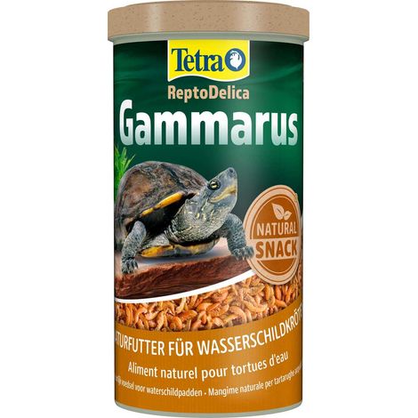 Tetra Repto Delica Gammarus - TETRA - Aliment complémentaire naturel pour les tortues d'eau - 1 L (1/2)