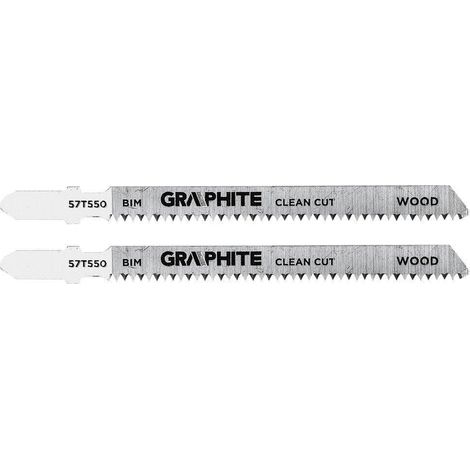 Graphite Set di lame per seghetto alternativo in metallo, 2 pezzi