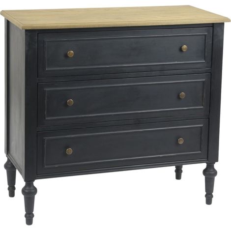 Amadeus - Commode 3 tiroirs en chêne L95 cm New Légende (1/3)