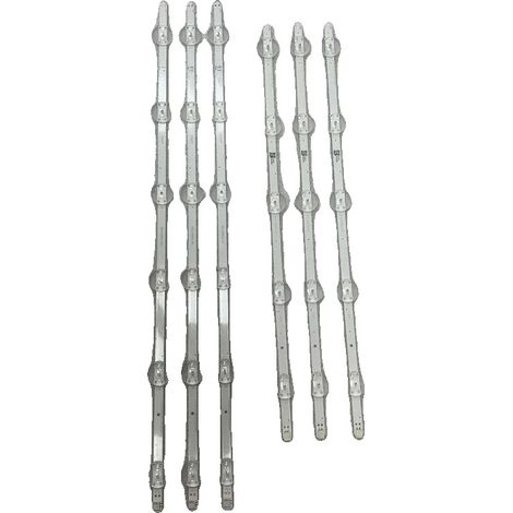 Bandes de rétroéclairage LED, Aluminium, 1122mm, Compatibilité avec plusieurs modèles de téléviseurs, Durée de vie moyenne 100000 heures, Source d'alimentation DC (1/5)