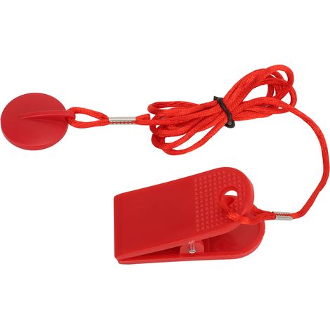 1 Paire de Clé de Sécurité pour Tapis de Course - Interrupteur d'Arrêt d'Urgence pour Treadmill Commercial ou Domestique