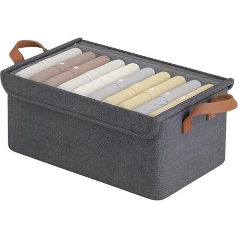 Conteneurs de Rangement sous Lit,Sac de Rangement Sous Lit avec Couvercle (1/5)