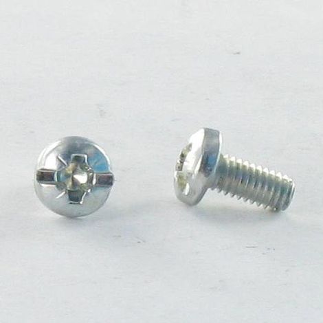 Vis métaux Tête cylindrique large TCL POZI et fendu M3.5X7.5 A/CHANF Acier zingué-500 pièces