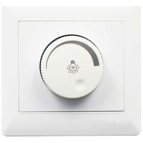 Dimmerschalter - Praktischer Wand-Ein-/Aus-Dreh-LED-Dimmer-Lampenhelligkeitsregler