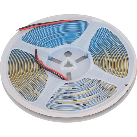 Ruban LED COB 83 cm 320 LED 900 lm 3000 K 8 mm Largeur Haute Densité Blanc Chaud Bande Lumineuse (1/5)