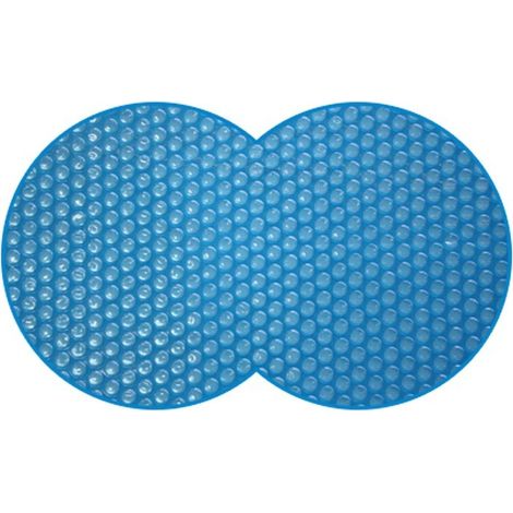 Luftkammerwärmeplane / Solarplane für Achtformbecken 380 µm 470 x 300 cm (1/2)