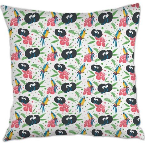 Housses de coussin décoratives facile d'entretien pour cadeau de famille pour la Fête des Mères la Fête des Pères anniversaire mariage (1/5)