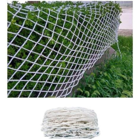 Ineasicer Nylon-Sicherheitsnetz, Absturzsicherungsnetz, Kindersicherheitsnetz für Balkon, Fenstergeländer, Gartendekoration, verschiedene Größen (1 x 3 m) (1/3)
