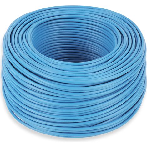 Câble pour connecter la feuille chauffante infrarouge LgY1X2,5mm2 bleue (1/5)