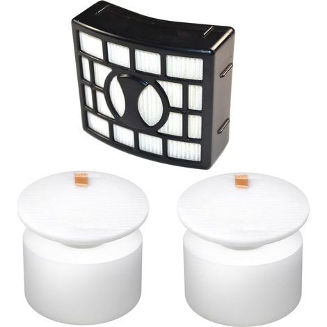Filtros para aspiradora vertical Shark NV801UK, de espuma y HEPA, compatibles con NV801ukt, NV680, NV681, NV682, NV801, N803, UV810 y AZ910. (1/5)
